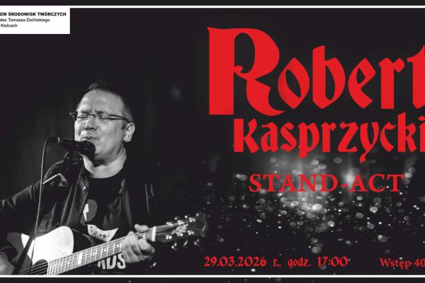 Robert Kasprzycki w Pałacyku T. Zielińskiego