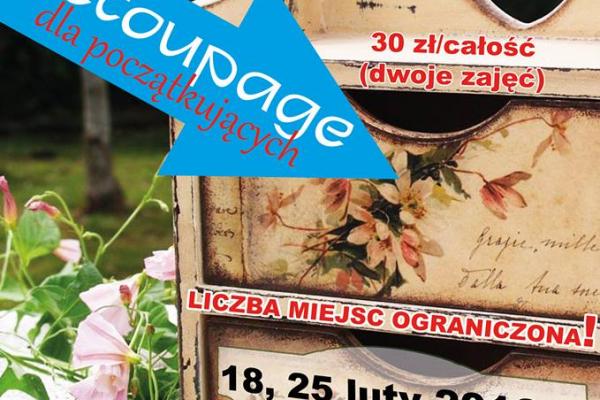 Decoupage dla początkujących