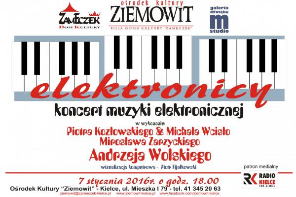 Koncert muzyki elektronicznej