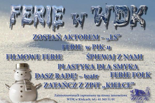 Ferie zimowe w WDK