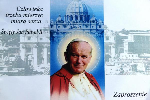 Zapowiedź 25. rocznicy Mszy Św. Papieskiej w  Masłowie oraz X Spotkań Integracyjnych