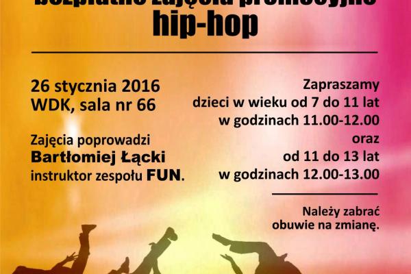 Warsztaty hip-hop w WDK
