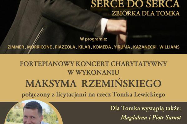 Wielki Koncert Charytatywny dla Tomka Lewickiego