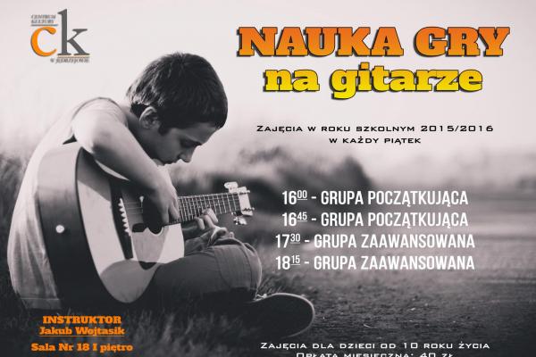 Nauka gry na gitarze