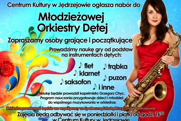 Nabór do Młodzieżowej Orkiestry Dętej