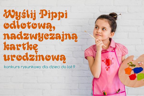 Wyślij Pippi kartkę urodzinową