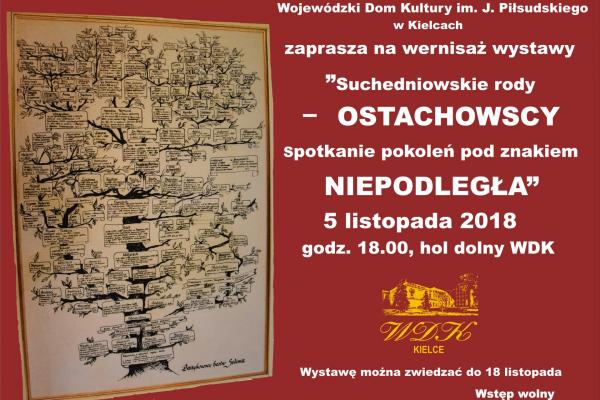 Suchedniowskie rody – Ostachowscy. Spotkanie pokoleń pod znakiem NIEPODLEGŁA w WDK