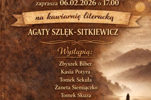Agata Szlęk- kawiarnia literacka