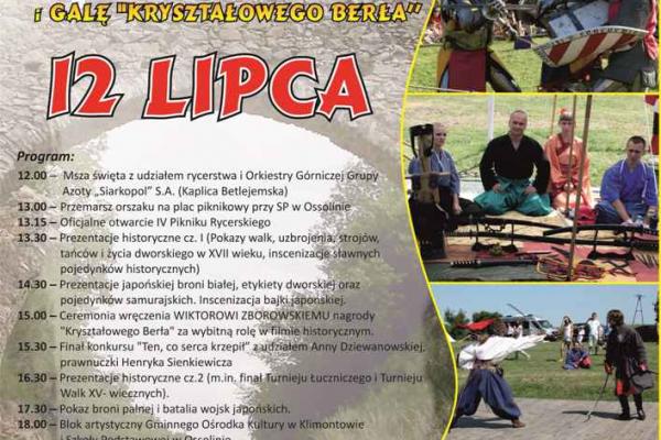 Piknik Rycerski i gala Kryształowego Berła