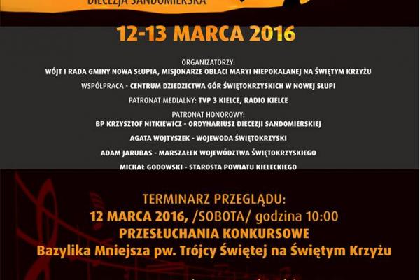 III Regionalny Przegląd Pieśni Pasyjnej i Pokutnej