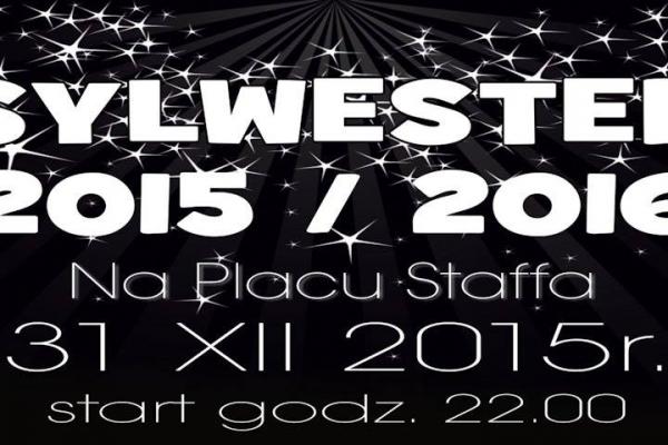 Sylwester na Placu Staffa w Skarżysku