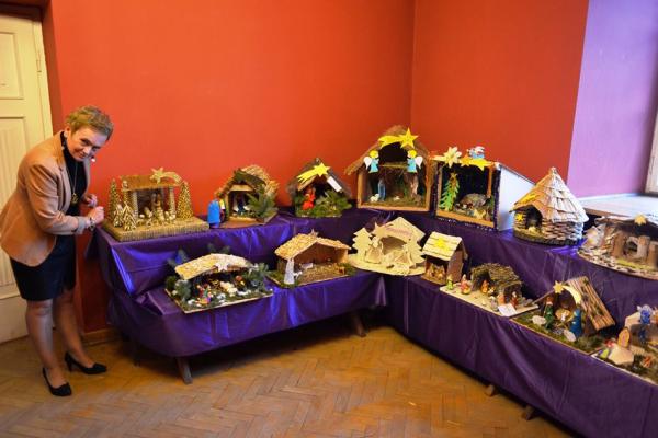 Wystawa szopek w Jędrzejowie