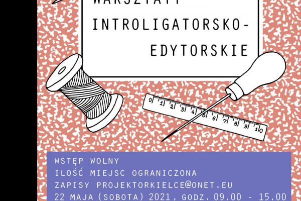 Warsztaty Introligatorsko - edytorskie