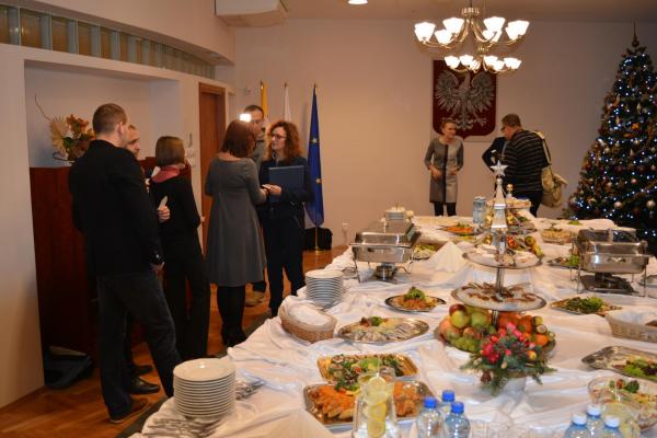 Spotkanie świąteczne u wojewody - Fot. Ł. Kopczyński