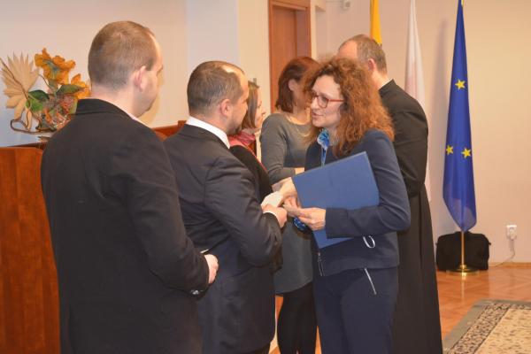 Spotkanie świąteczne u wojewody - Fot. Ł. Kopczyński