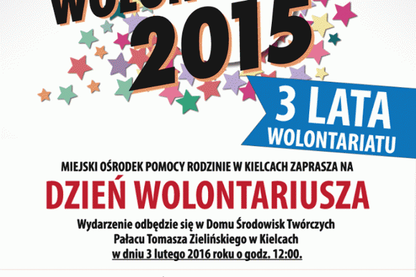 Dzień Wolontariusza w kieleckim MOPR