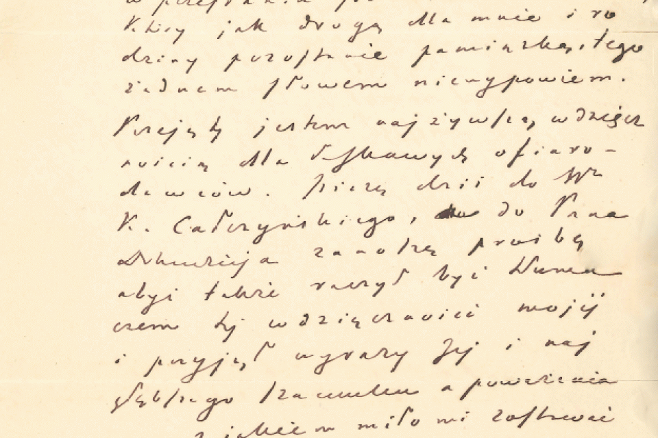 List Kraszewskiego do Sienkiewicza