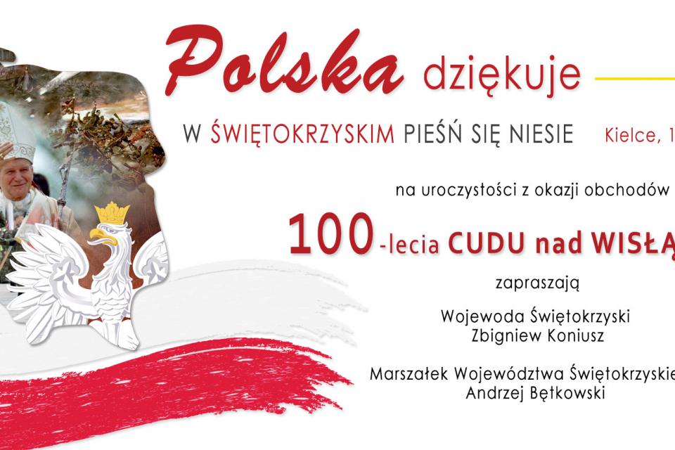 Uroczyste obchody 100. rocznicy Cudu nad Wisłą