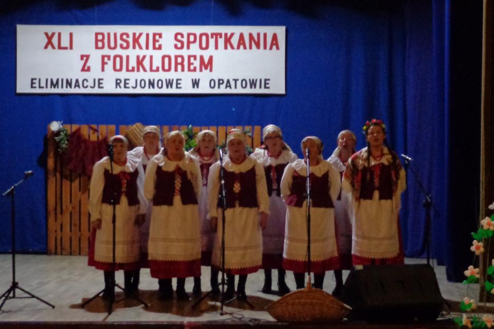 Eliminacje do 41. Buskich Spotkań z Folklorem w Opatowie