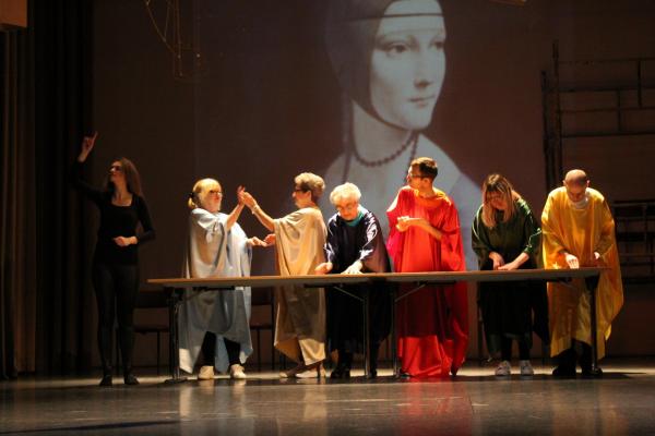 Spektakl „da Vinci” Teatru Plastycznego SEN zakończony sukcesem!