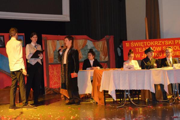 XI Świętokrzyski Przegląd Teatrów Szkolnych w Języku Angielskim - gimnazja