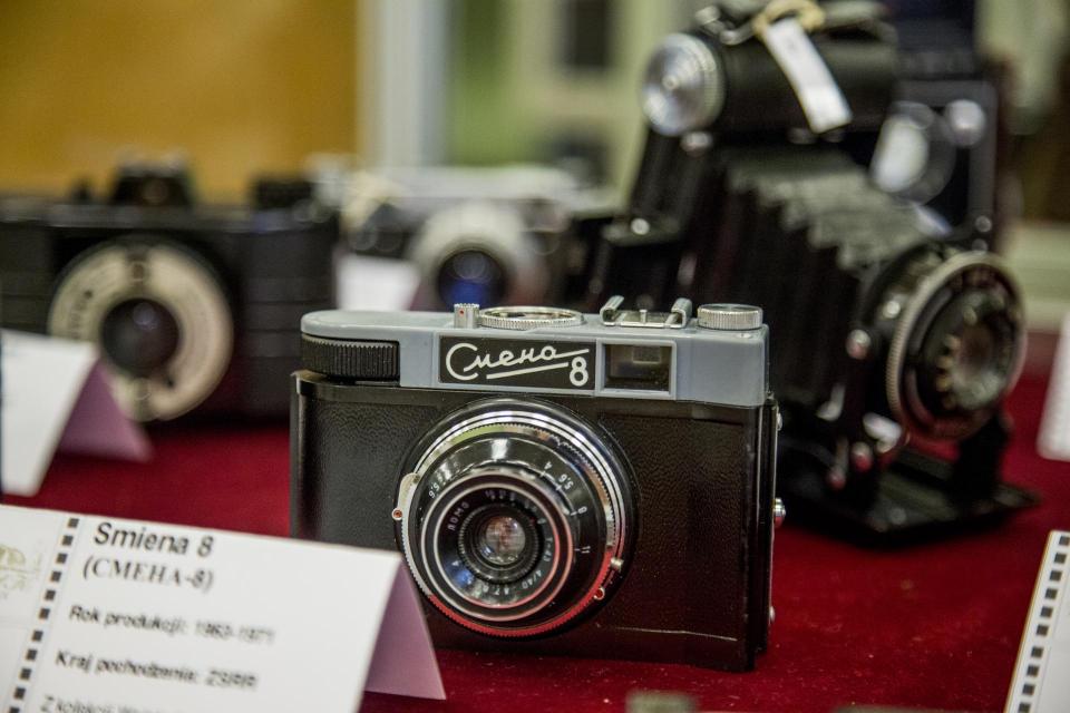 Stare aparaty i fotografie z Kielc