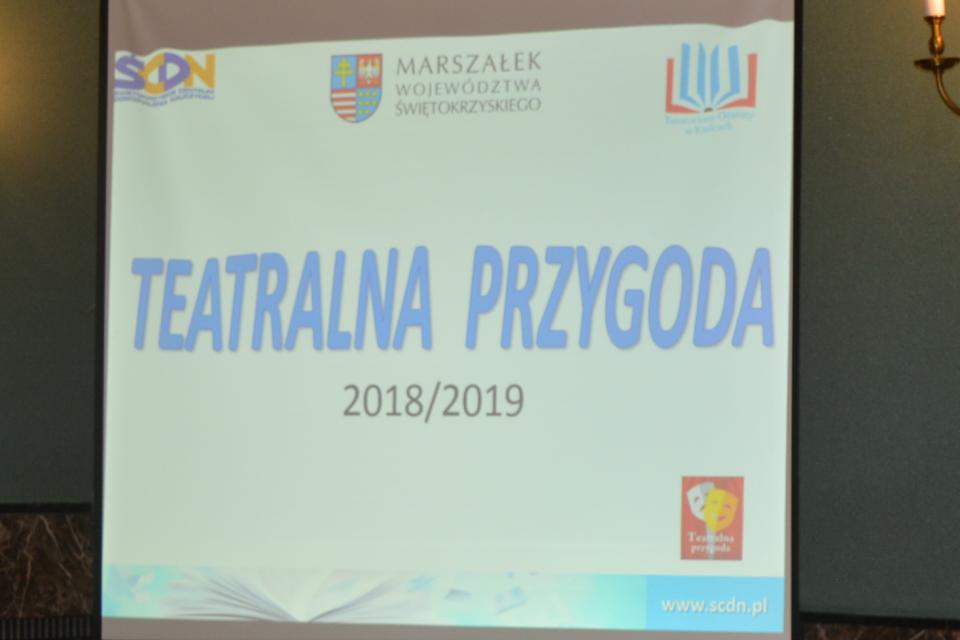 Teatralna przygoda - konferencja