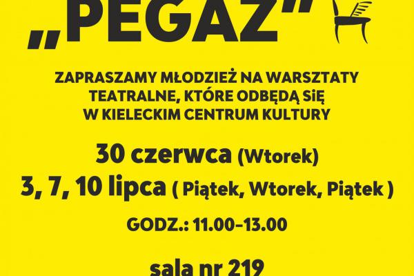 Wakacje z teatrem - Teatr Pegaz