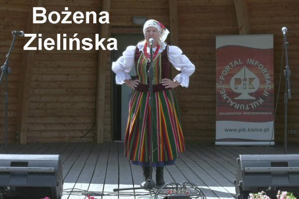 Bożena Zielińska - Zagroj mi skrzypecku, W polu lipeńka - Portal Informacji Kulturalnej