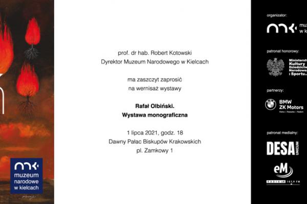 Rafał Olbiński. Wystawa monograficzna - źródło: MNKi