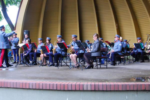 Podwieczorek z Marszałkowską Orkiestrą Dęta