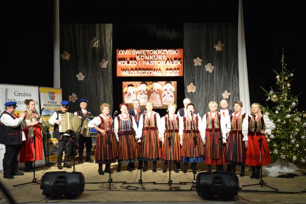 Finał 28. Świętokrzyskiego Konkursu Kolęd i Pastorałek we Włoszczowie - fot. Krzysztof Herod