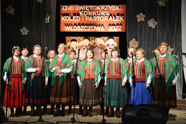 Finał 28. Świętokrzyskiego Konkursu Kolęd i Pastorałek we Włoszczowie - fot. Krzysztof Herod