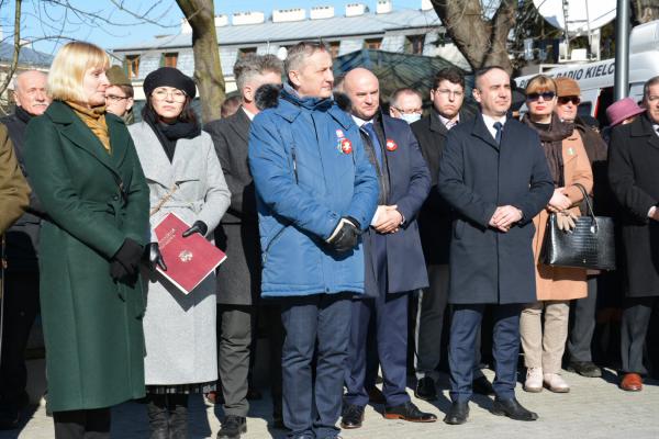 Uroczyste obchody Narodowego Dnia Pamięci Żołnierzy Wyklętych w Kielcach. - Fot.: Agnieszka Markiton