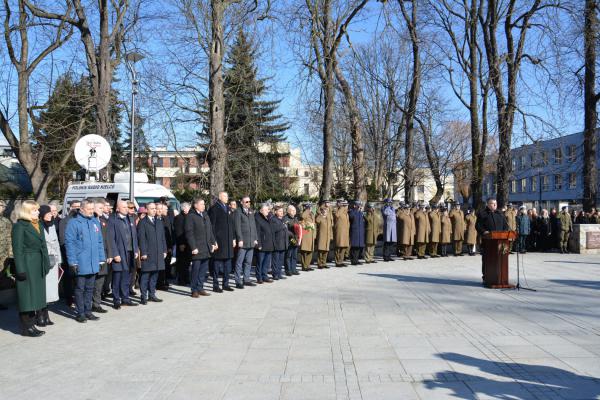 Uroczyste obchody Narodowego Dnia Pamięci Żołnierzy Wyklętych w Kielcach. - Fot.: Agnieszka Markiton