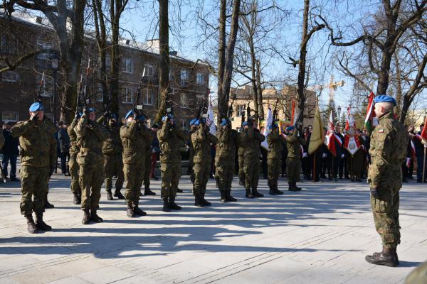 Uroczyste obchody Narodowego Dnia Pamięci Żołnierzy Wyklętych w Kielcach. - Fot.: Agnieszka Markiton