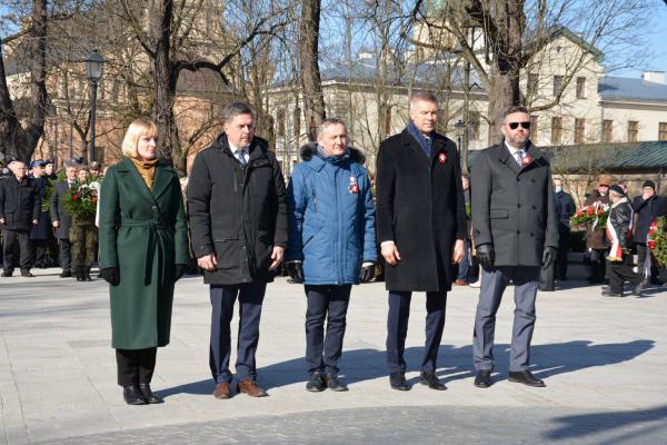 Uroczyste obchody Narodowego Dnia Pamięci Żołnierzy Wyklętych w Kielcach. - Fot.: Agnieszka Markiton