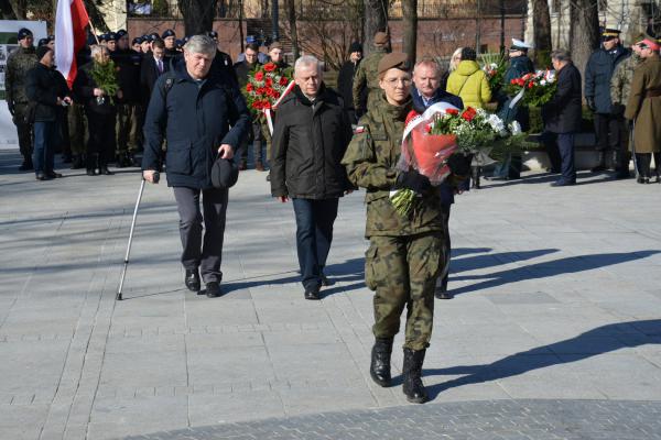 Uroczyste obchody Narodowego Dnia Pamięci Żołnierzy Wyklętych w Kielcach. - Fot.: Agnieszka Markiton