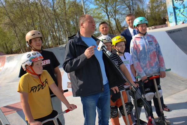 Skatepark przy Kadzielni otwarty - Marcin Januchta-UMK