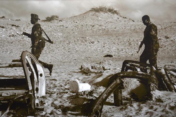 Otwarcie wystawy SOMALIA – BLACK HAWK DIED w Galerii U STRASZA - Fot.: Inga Pamuła (PIK)