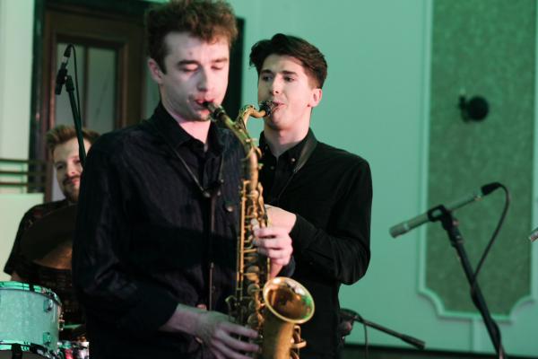 JAZZ W WDK: koncert zespołu HORNTET  - Fot.: Tomasz Kordeusz (DK WDK)