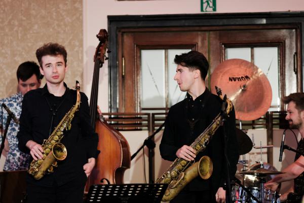 JAZZ W WDK: koncert zespołu HORNTET  - Fot.: Tomasz Kordeusz (DK WDK)