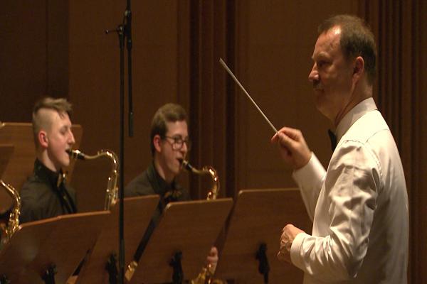 Młodzieżowa Orkiestra Dęta OSP Krasocin zagrała w Filharmonii Świętokrzyskiej