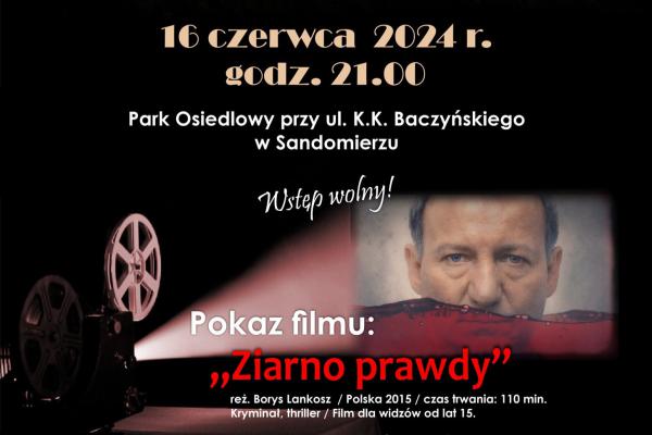 „Ziarno prawdy” – kino plenerowe w Sandomierzu