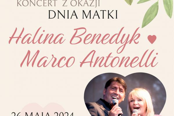 Koncert Haliny Benedyk i Marco Antonelli na Dzień Matki