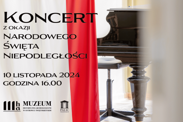 Koncert z okazji  Święta Niepodległości w  Pałacu Wielopolskich w Częstocicach