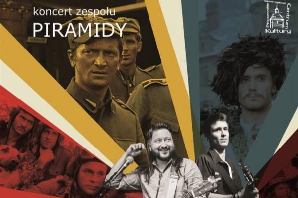 „Najpiękniejsze piosenki z polskich filmów i seriali”. Koncert zespołu Piramidy w Pińczowie