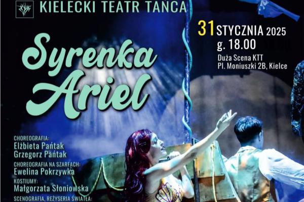 „Syrenka Ariel” ponownie w Kieleckim Teatrze Tańca