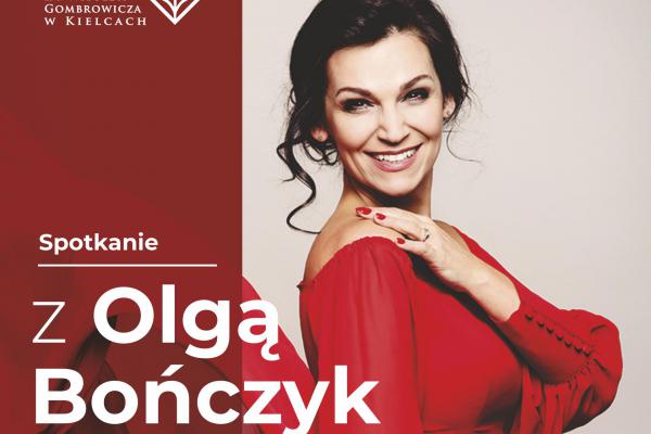 Spotkanie z Olgą Bończyk w Wojewódzkiej Bibliotece Publicznej