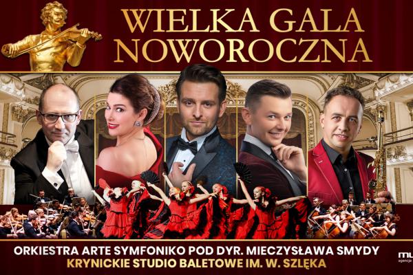 „Wielka Gala Noworoczna” – koncert wiedeński z orkiestrą i baletem w Kielcach